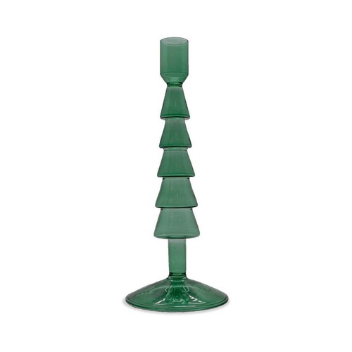 Porta candela vetro albero - porta,
