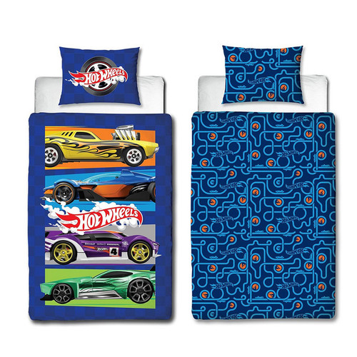 Hot wheels set copripiumino - hot,
