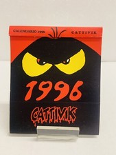 Calendario CATTIVIK 1996 da Tavolo Stevani Vintage da Collezione