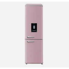 FRIGORIFERO FRIGO VINTAGE RETRO' ROSA DOPPIA PORTA 247 LT CONGELATORE 190 cm