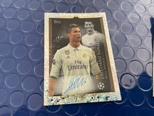 TOPPS CHAMPIONS LEAGUE 2023/24 REAL MADRID  RONALDO 739 AUTOGRAFO MINT