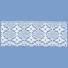 MERLETTO COTONE 61 MM ECRU 10