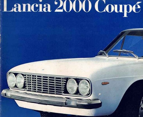 Brochure lancia 2000 - brochure,
