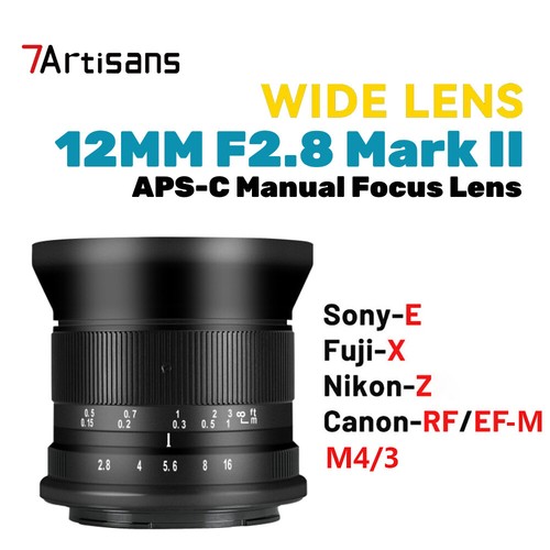 7artisans 12mm aps - 7artisans, f2.8