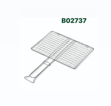 OMPAGRILL B02737 GRATICOLA PER BARBECUE SENZA PIEDI IN ACCIAIO INOX