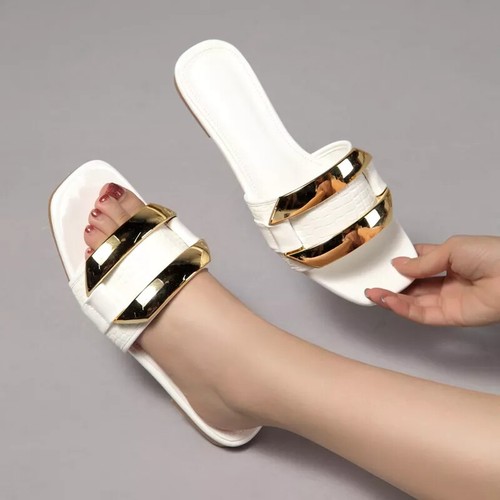 Sandali ciabatte sabot bianco - sandali,