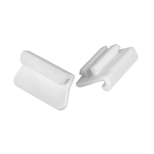 Set clips centrali bianco - 20,