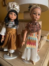 4 Bambole In Ceramica (coppia