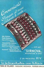 PUBBLICITA' 1936 RIV