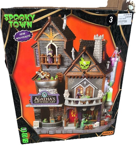 Lemax spooky town - town, agatha's