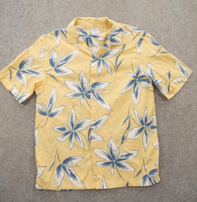 Zara Shirt Mens Medium Yellow