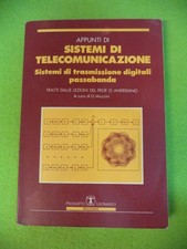 Book libro APPUNTI DI SISTEMI TELECOMUNICAZIONE trasmissione digitali (A12)