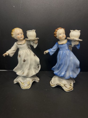 Antica coppia statuine - coppia,