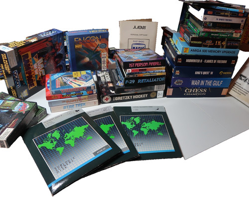 Grande joblot amiga atari - di, ~