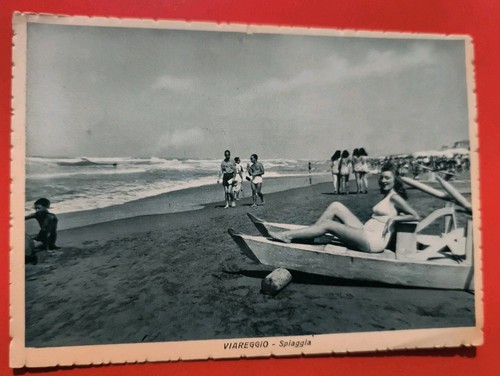 Viareggio spiaggia cartolina - spiaggia,