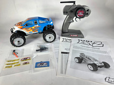 Losi 1/18 Mini-LST2 - Blu RTR Mini Monster Truck Doppio Motore -TESTATO-OTTIMO