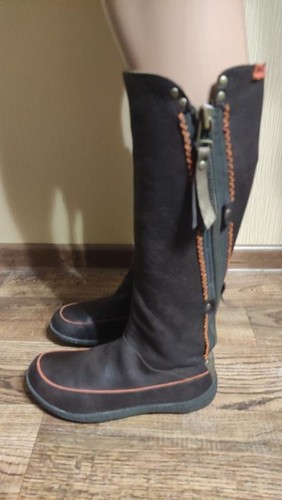 Stivali camper donna pelle