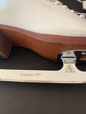 Riedell C/B Bronze Star Figure Skates Ladies Sz 5 1/2 Aspire XP Ultima Blades