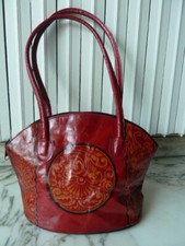 BORSA BORSETTA ETNICA  PELLE