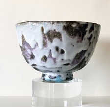 Bellissima grande ciotola Lenci Elena Scavini in ceramica smaltata. 1937