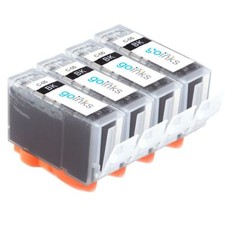 4 Nero (PGI) Cartucce d'inchiostro per Canon PIXMA iP3300 iP3500 iP4200 iP4300 