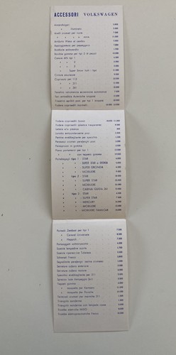 Listino prezzi ricambi - listino,