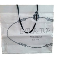 BORSA SHOPPING PRADA BIANCA E