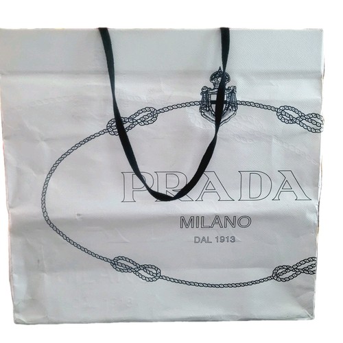 Borsa shopping prada bianca - borsa,