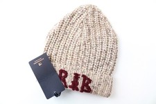 Scotch R'Belle Berretto Donna OS Ragazza Beige Chunky Mix di Lana Black Beanie