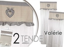 2 Tende Tenda Finestra Beige