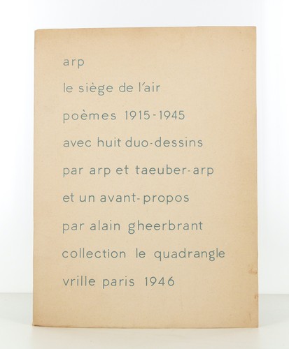Arp le siège de - -,