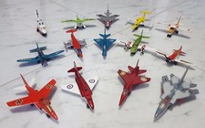 LOTTO MATCHBOX VINTAGE 14 MODELLI AEREO AEROPLANO ELICOTTERO 1:72