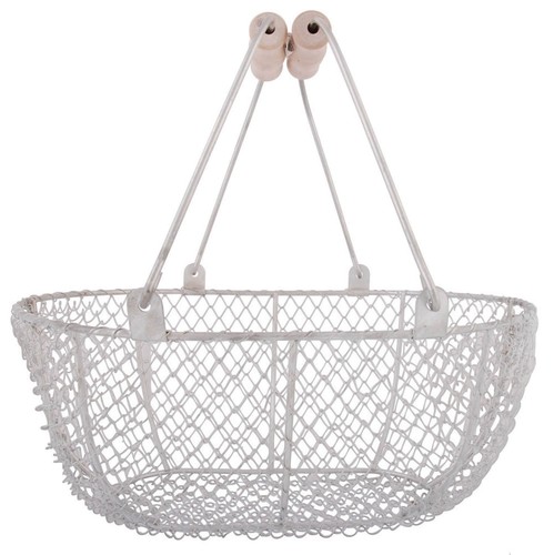 Cestello piccolo con legno - con,