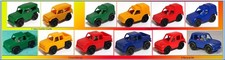 KINDER SURPRISE auto da corsa calde 1988 ID GIODI #825