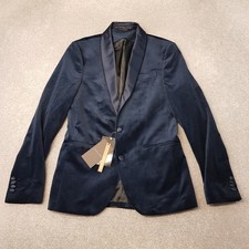 Giacca zara grande blu - 38,