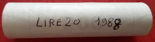 Rotolino lire 1988 ramo - 20,