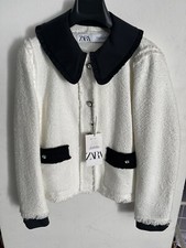 Giacca zara con contrasto nero