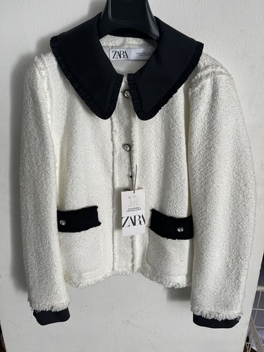 Giacca zara con - contrasto, nero