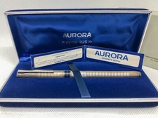 Aurora penna stilografica in argento 925, nuovo con confezione originale
