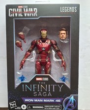 HASBRO MARVEL LEGENDS THE INFINITY SAGA 6" IRON MAN - MARK 46" ---- NUOVO ----