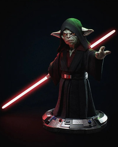 Darth yoda model kit guerre - model,
