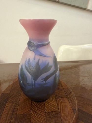 émile gallé vase aux - Émile,