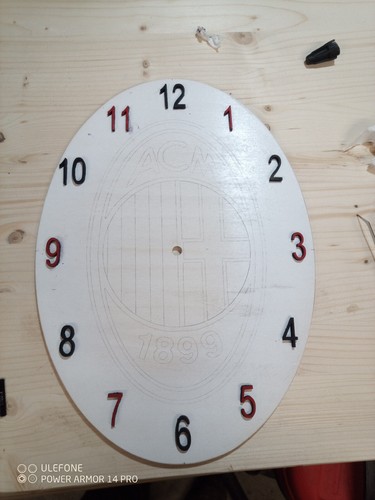 Orologio muro artigianale - orologio, a