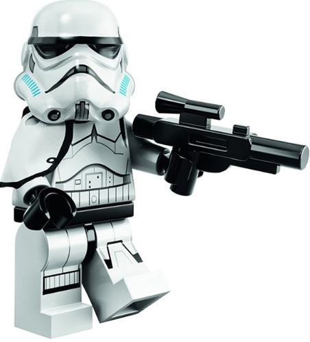 Lego star wars stormtrooper - star,