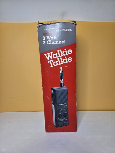 Nuovo walkie talkie vintage - walkie,