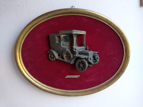 Quadro vintage auto - quadro, storica