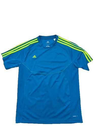 Adidas maglia blu righe - adidas, a