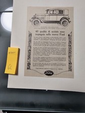 Ritaglio Rivista 1928 Ford Italia Trieste 