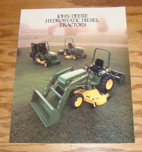 Brochure vendita trattore