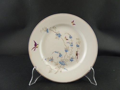 Antico piatto piano ceramica - piatto,